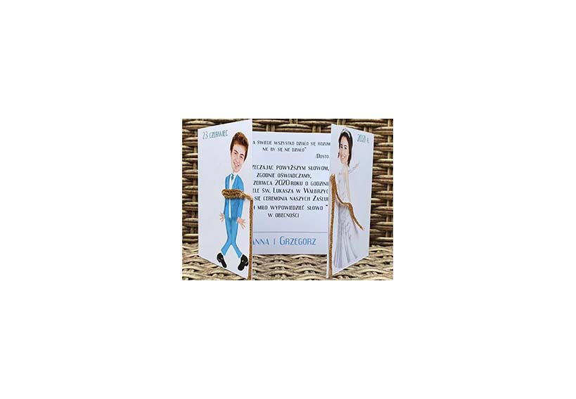 Zaproszenie Ślub Sznur 5