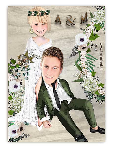 Naklejka Ślub Akcja 1 (kpl 12 szt.)    