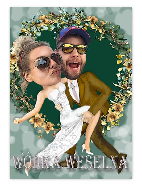 Naklejka Ślub Taniec 1 (kpl 12 szt.)        