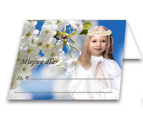 Winietka kom. do wypełnienia Blue 1(kpl 15 szt.)  Błękitny