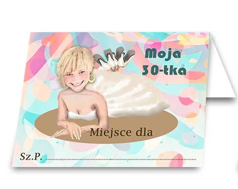 Winietka urodz. do wypełnienia Kolor 1(kpl 15 szt.) 