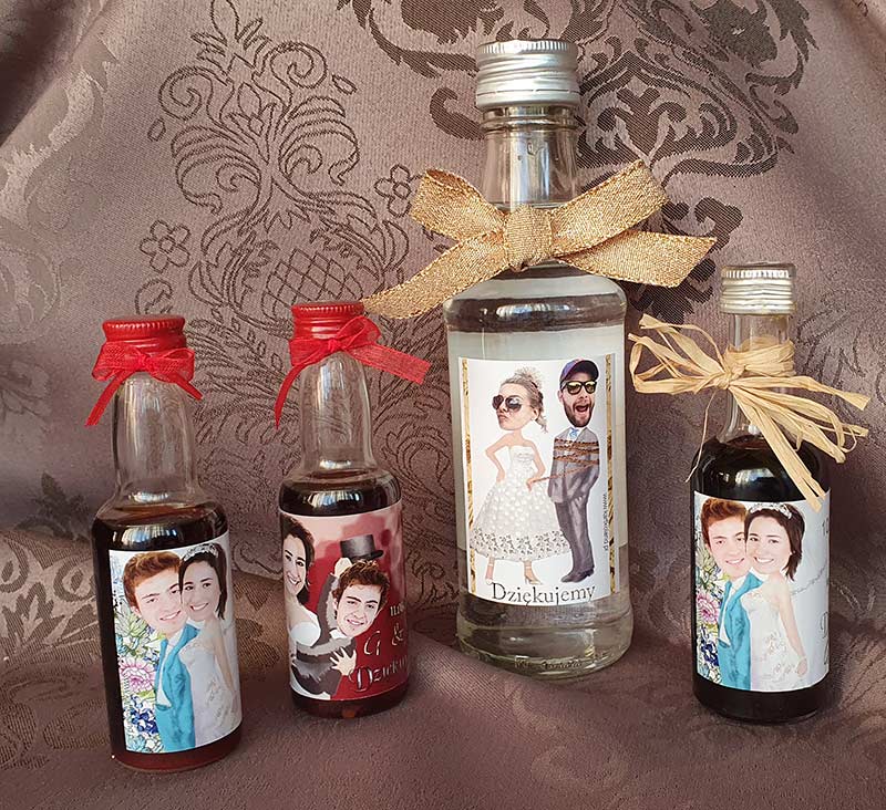 Mini-naklejki Ślub Mix (kpl 30 szt.)   Biały