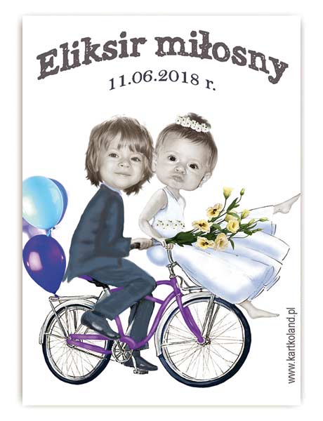 Naklejka Ślub Dzieci 3  (kpl 12 szt.)   