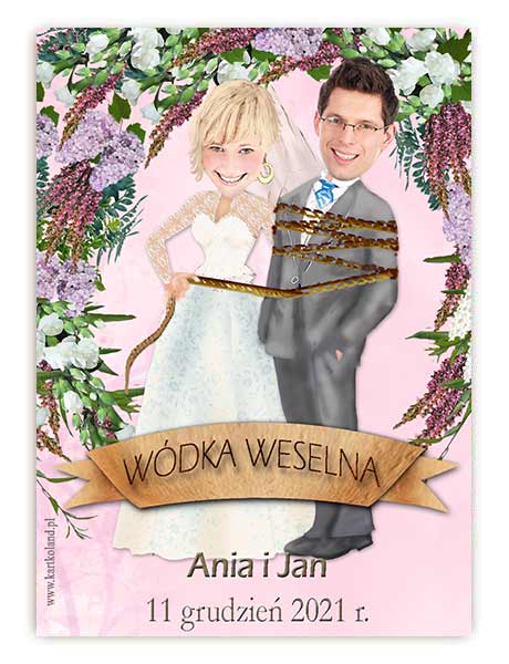 Naklejka Ślub Stoimy 1 (kpl 12 szt.)    