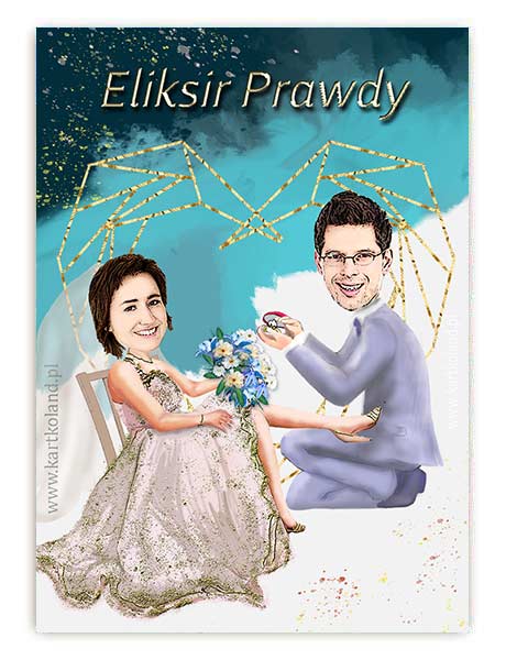 Naklejka Ślub Zaręczyny 3 (kpl 12 szt.)    