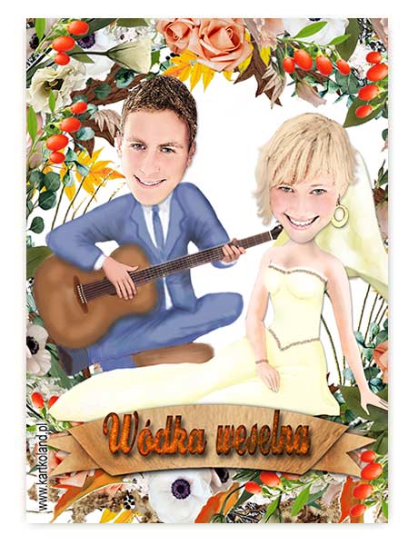 Naklejka Ślub Jesień 2 (kpl 12 szt.)     