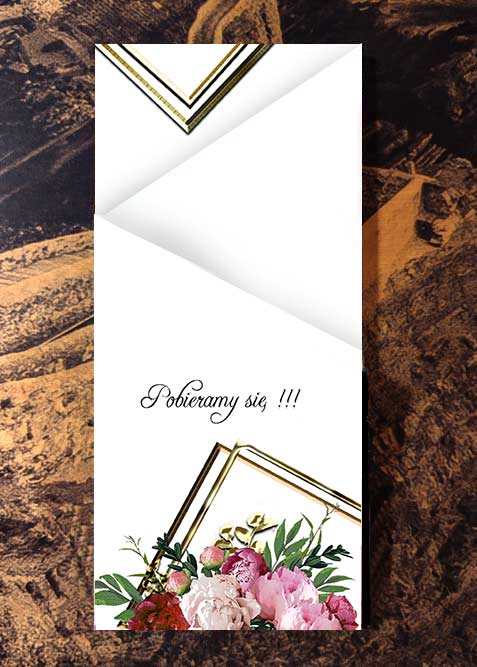 Zaproszenie ślub Harm.3   