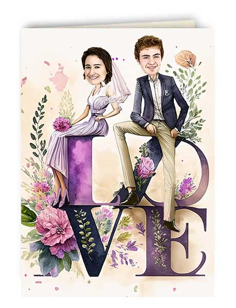 Zaproszenie Ślub1  Siedzimy 4