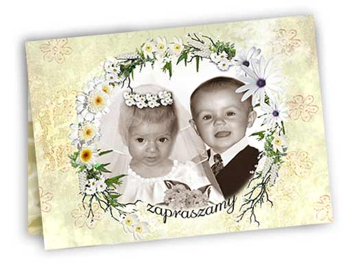Zaproszenie Ślub Dzieci 4