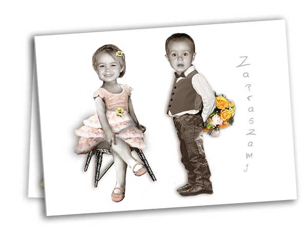 Zaproszenie Ślub Dzieci 6