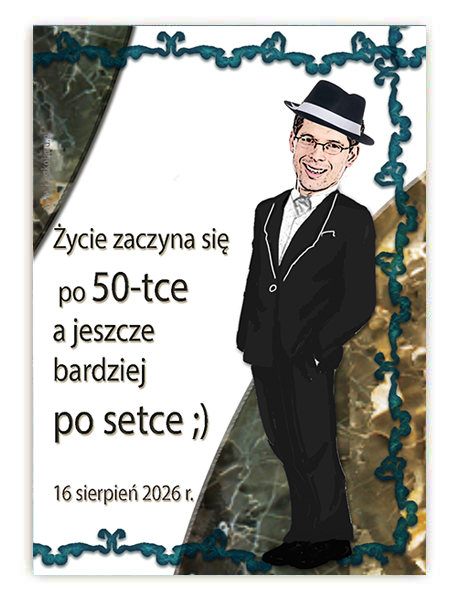 Naklejka Urodziny Stoję 3 (kpl 12 szt.)     