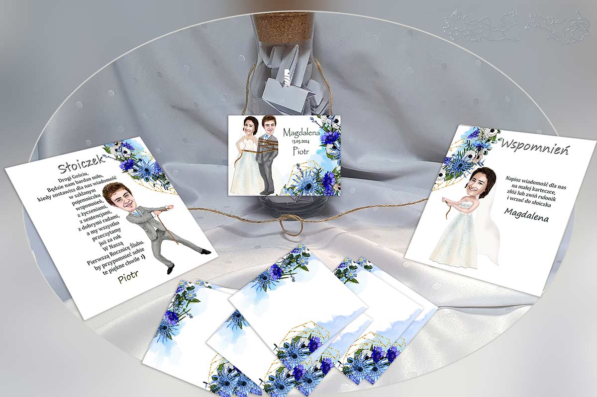 Księga gości Ślub Słoik Wspomnień 8 (80 kartek)