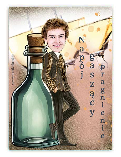 Naklejka Urodziny Stoję 5  (kpl 12 szt.)     