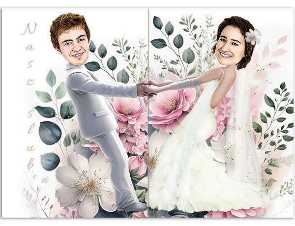 Zaproszenie Ślub Huśtawka 3