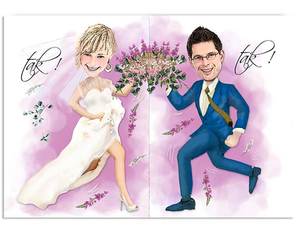 Zaproszenie Ślub Wrzos 3