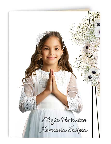 Zaproszenie Komunijne Ornament 13