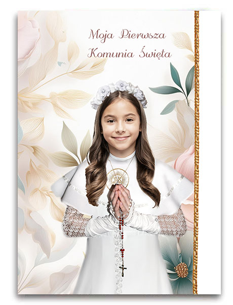 Zaproszenie Komunijne Ornament 16