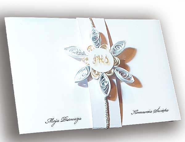 Zaproszenie Komunijne Wrota zd.3