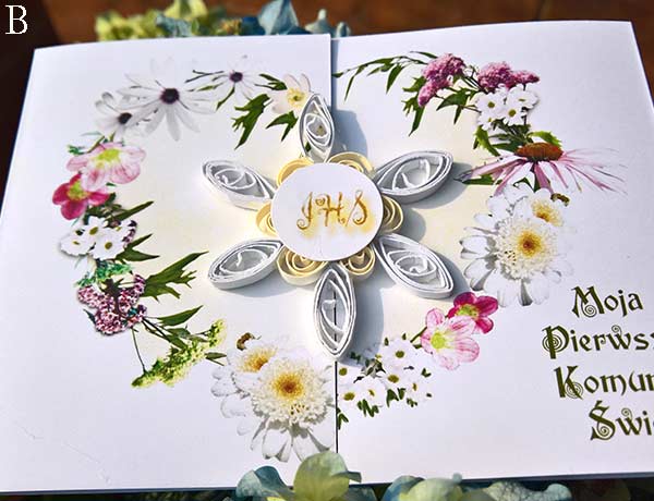 Zaproszenie Komunijne Wrota zd.6