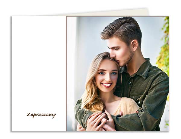 Zaproszenie Ślub Classic 1