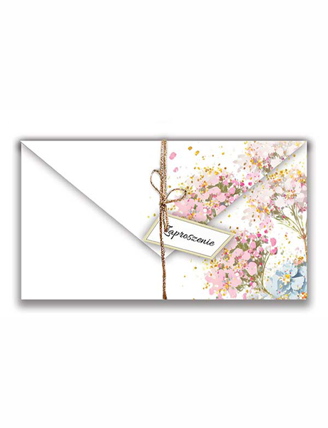 Zaproszenie Ślub Fold Malownicza Łąka 2