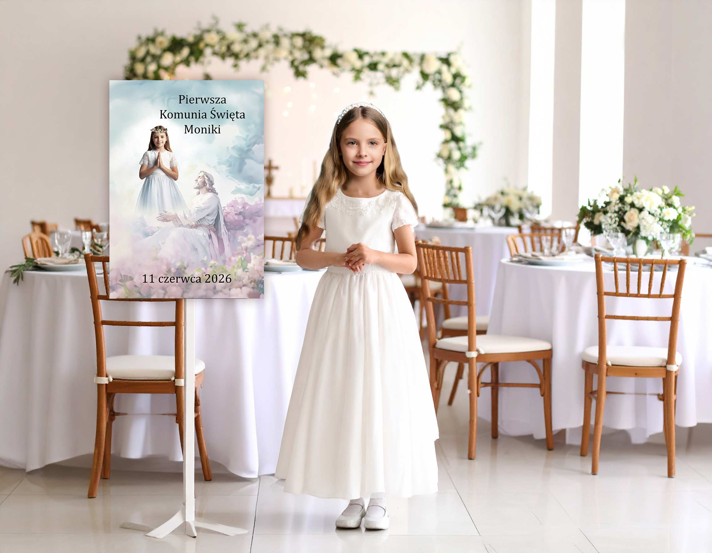 Plakat komunijny 1