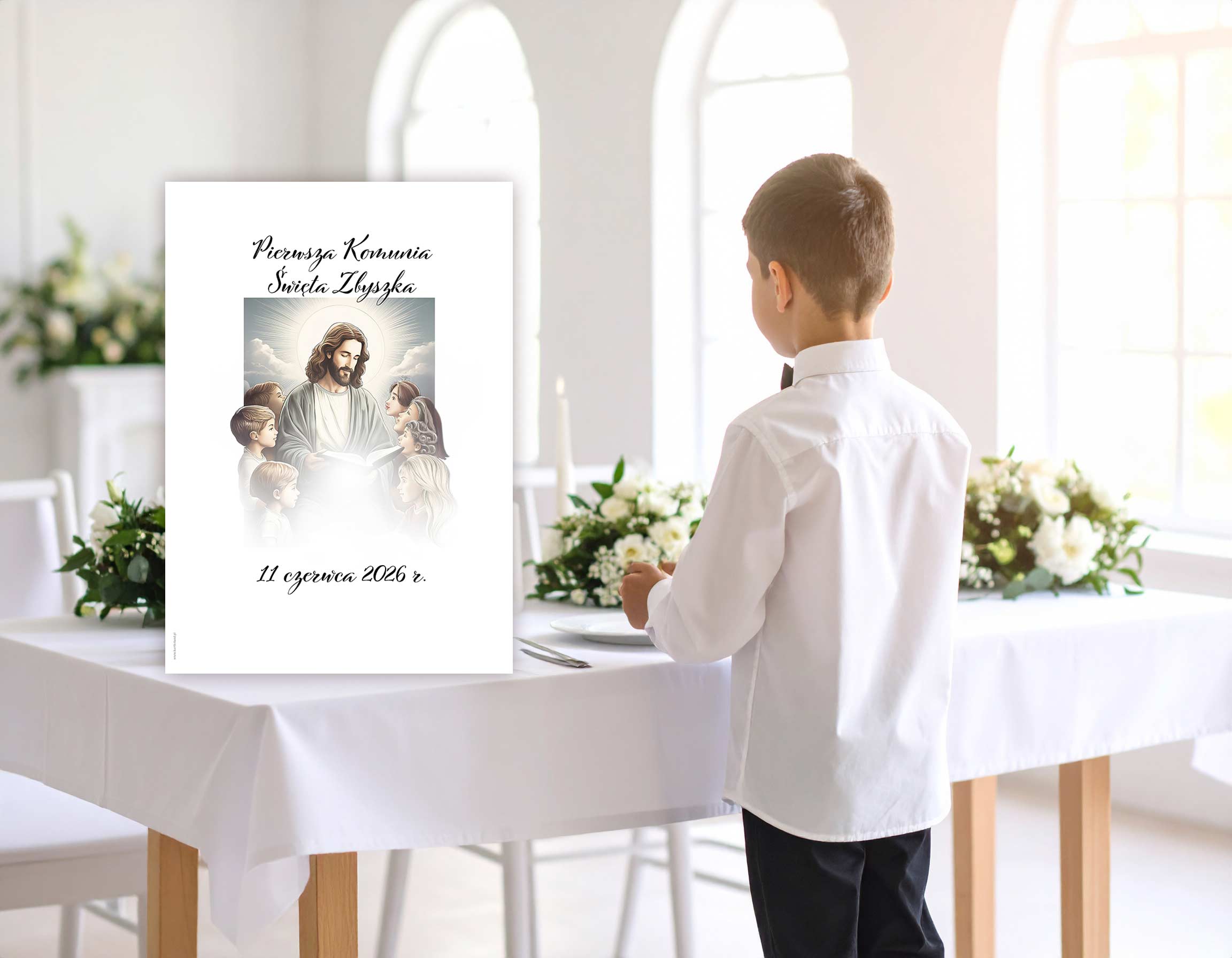 Plakat komunijny  2