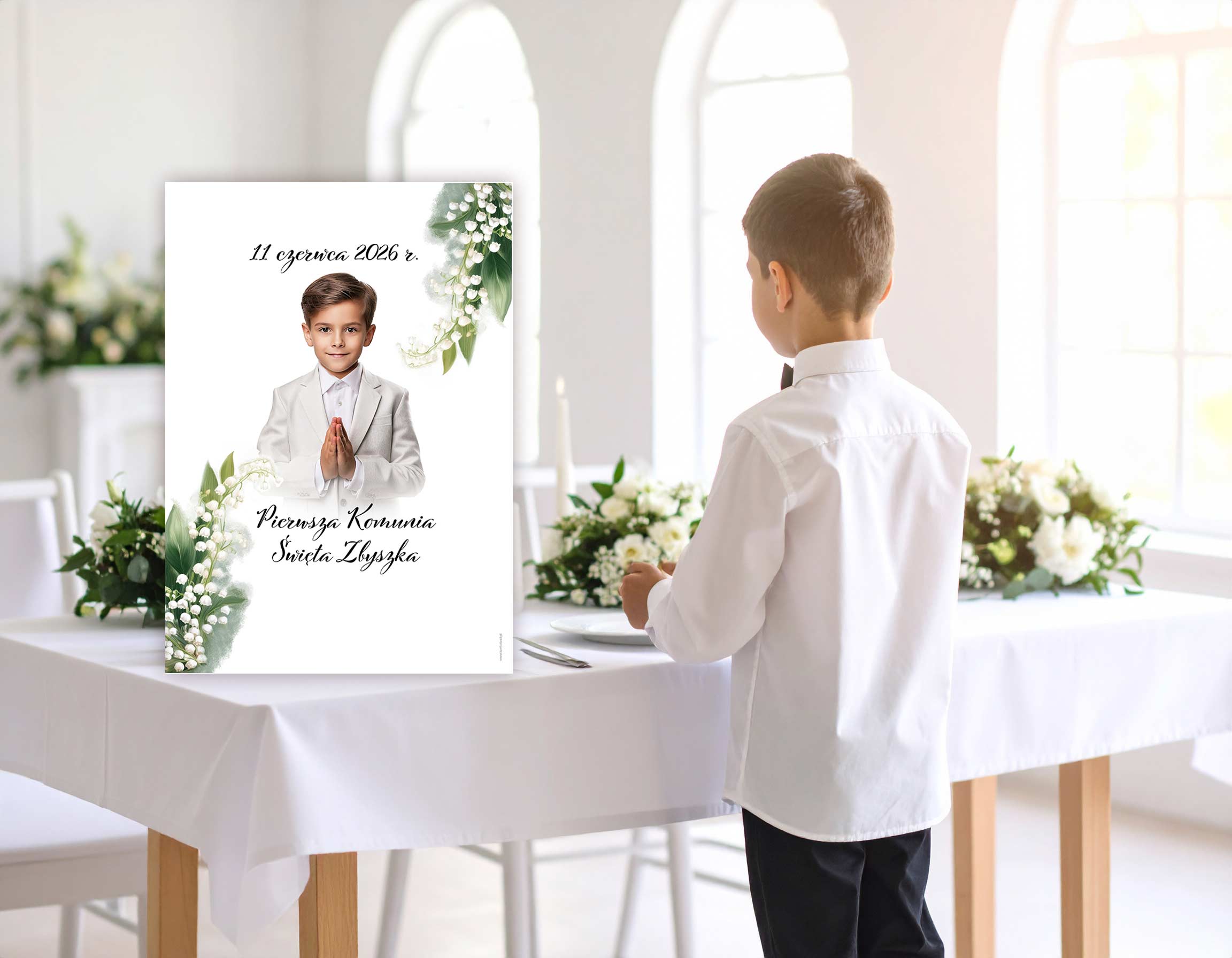 Plakat komunijny 3