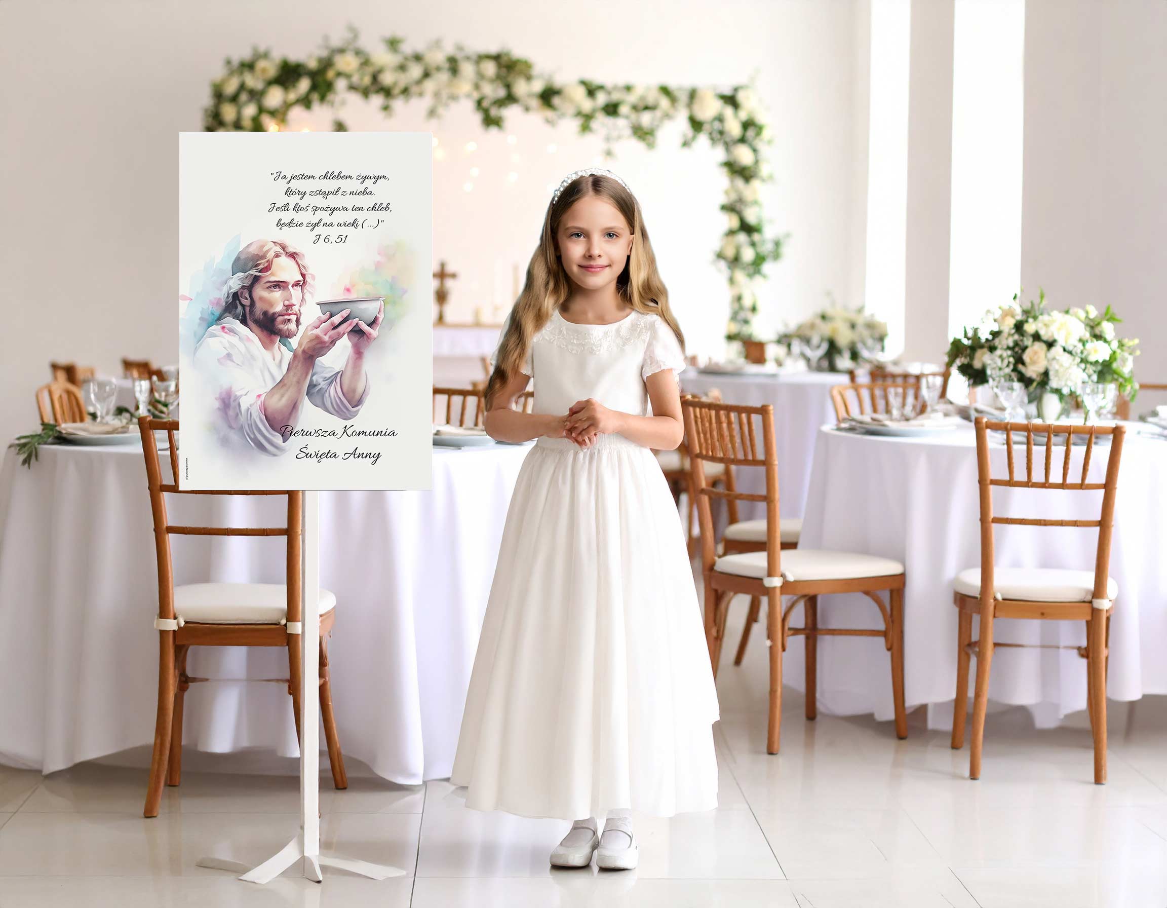 Plakat komunijny  4
