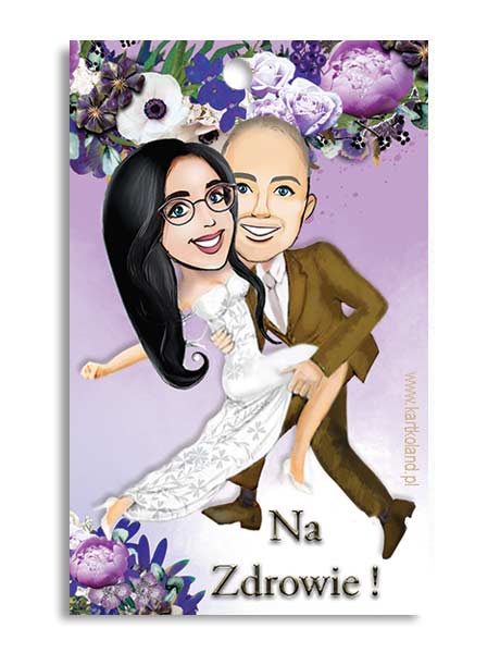 Zawieszka Ślub Taniec 8 (kpl 12 szt.)    