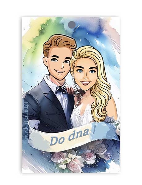 Zawieszka Ślub Parka 5  (kpl 12 szt.)  