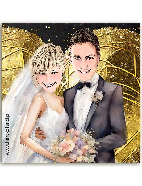 Zawieszka Ślub Parka 6 (kpl 12 szt.)  