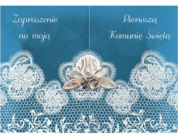 Zaproszenie Komunijne Wrota zd.7