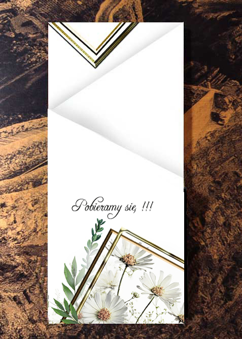 Zaproszenie ślub Harm.8